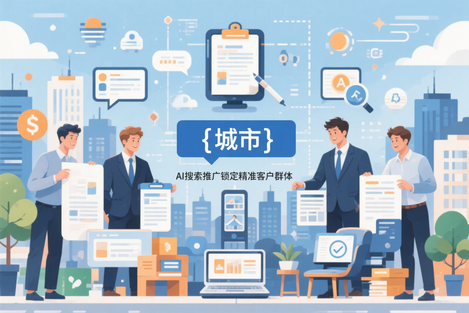 榆林公司如何用AI搜索推广锁定精准客户群体