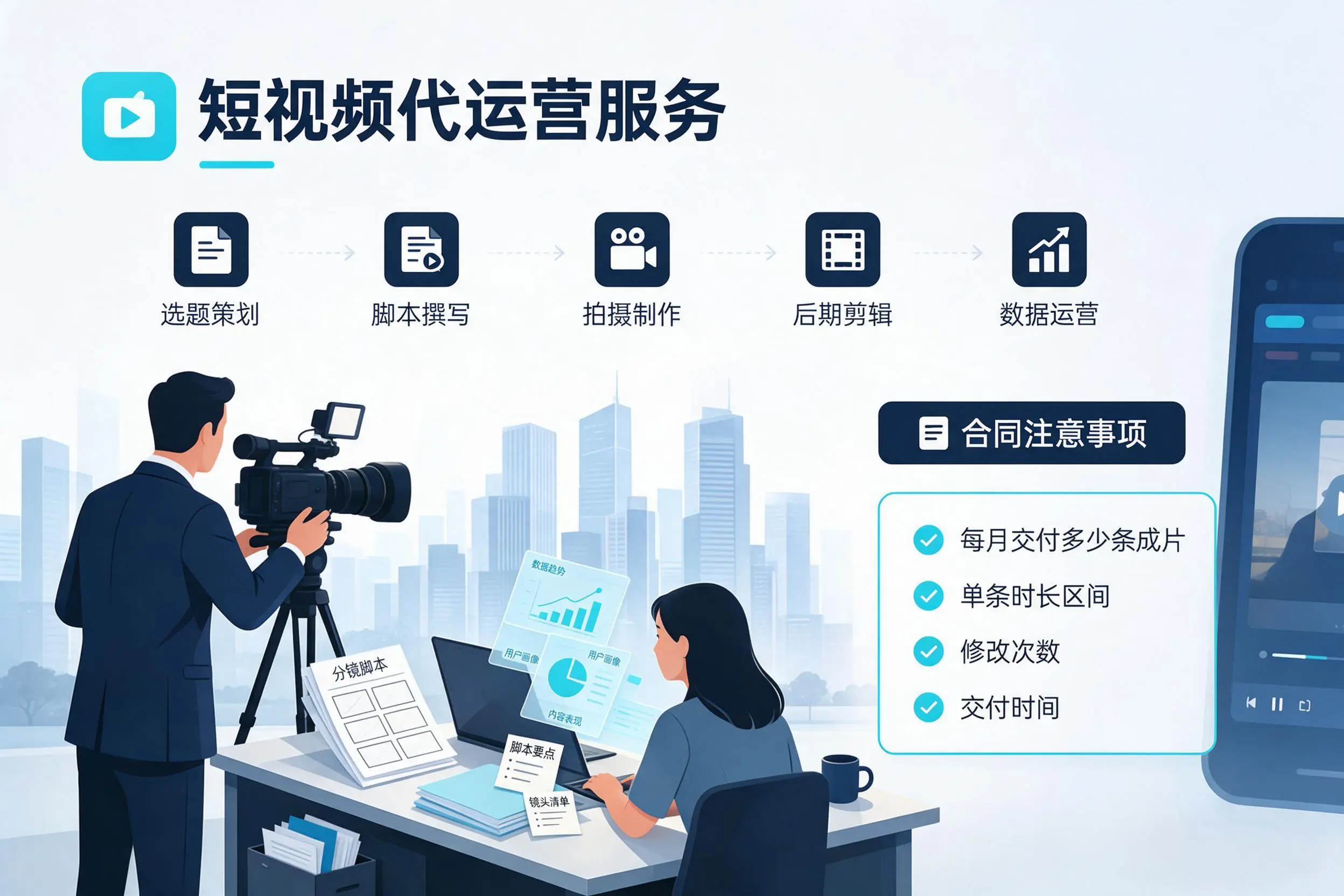 短视频代运营包含哪些服务？榆林企业常见问题科普